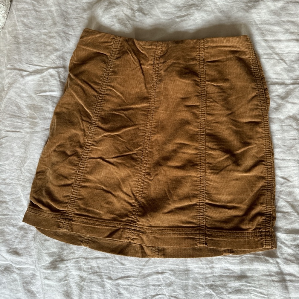 Free People Corduroy Skirt